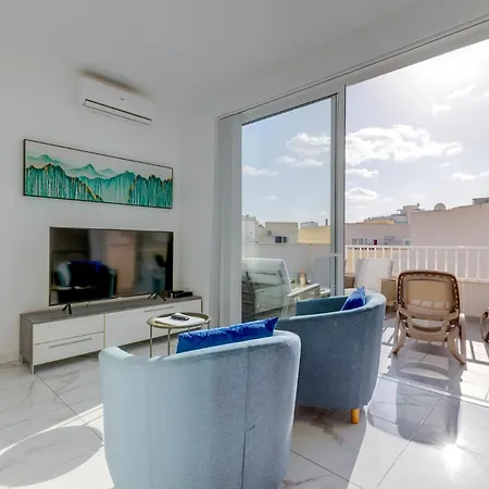 公寓 Charming 1br Penthouse In Gzira *